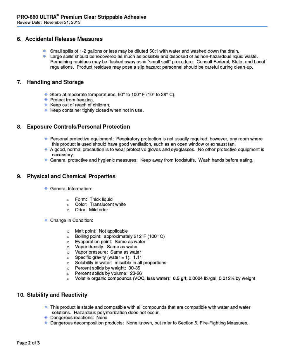 Roman Pro-880 Ultra Clear Strippable Wallpaper Adhesive Glue