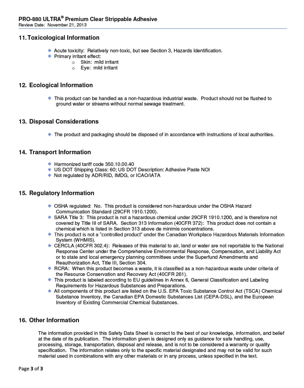 Roman Pro-880 Ultra Clear Strippable Wallpaper Adhesive Glue