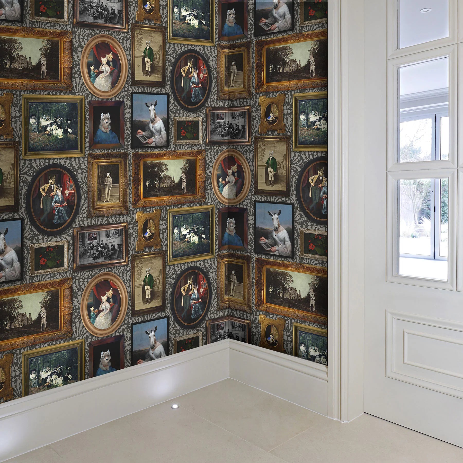 At the Art Gallery Wallpaper by Graduate Collection