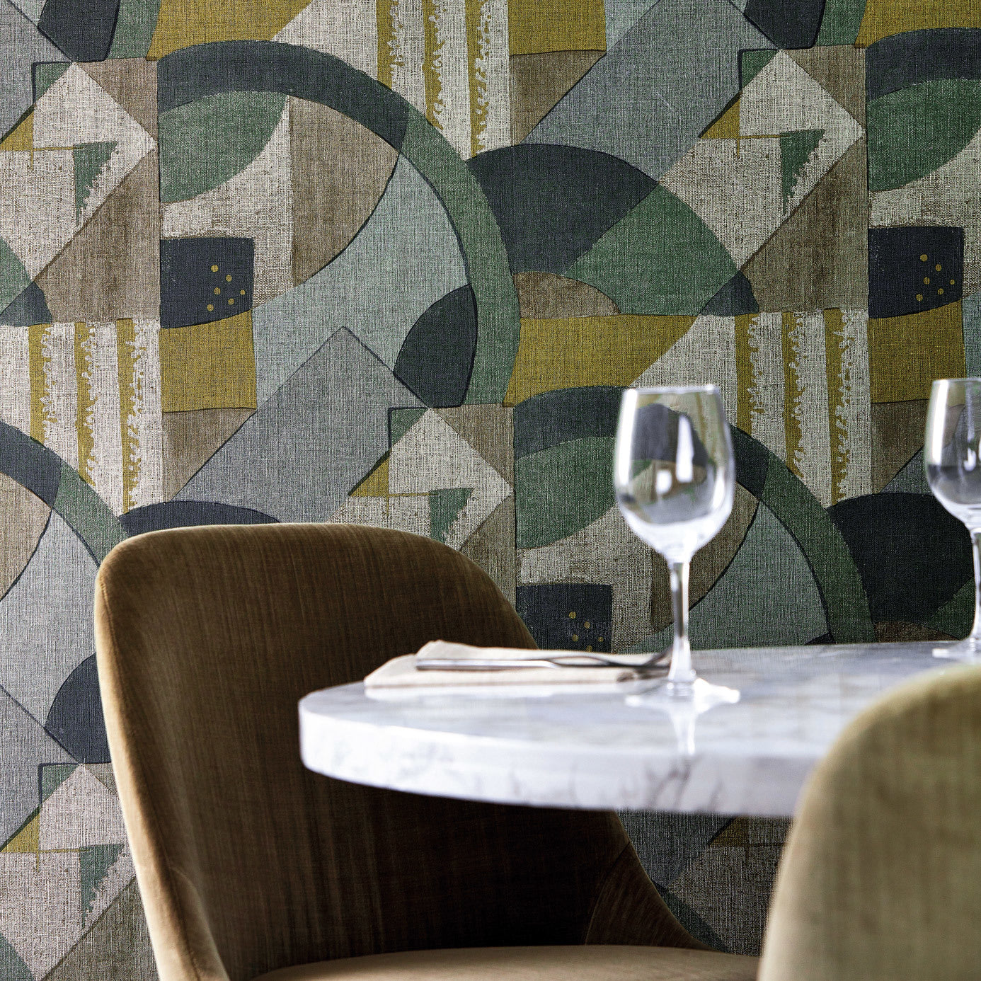 Abstract 1928 Wallpaper by Zoffany