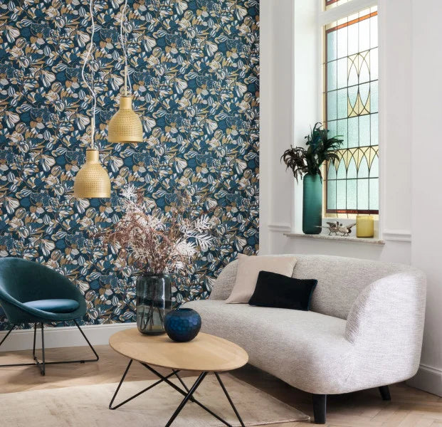 1930 Tulipe Wallpaper by casadeco