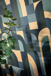 Labyrinth Doors Wallpaper by Casadeco