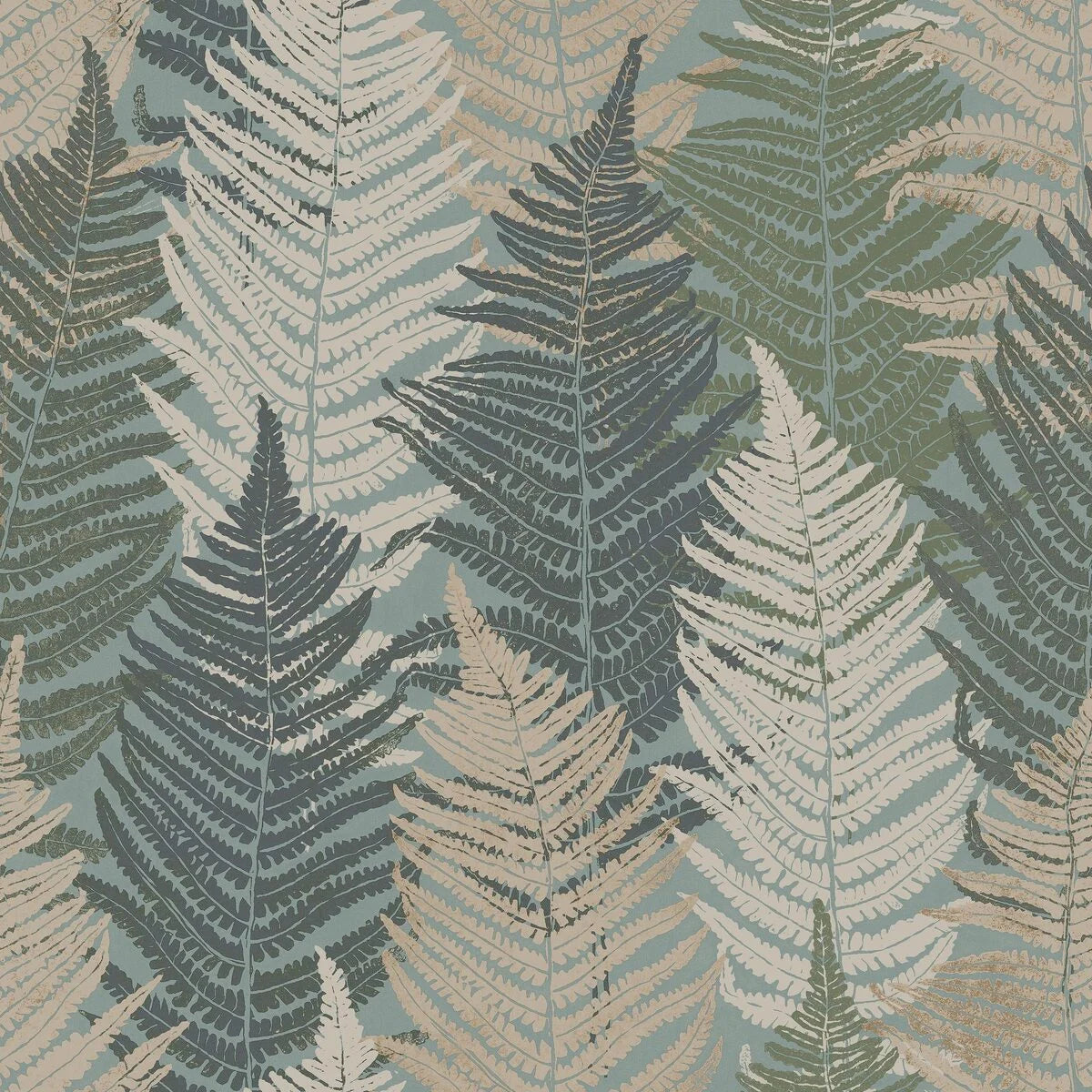Fern Forest wallpaper by Boråstapeter