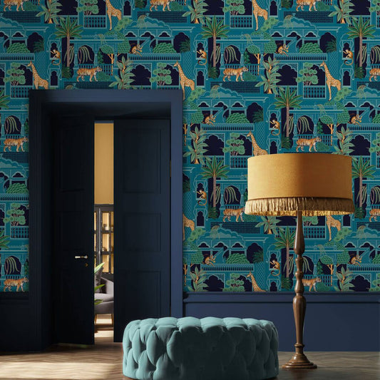 Animahal Wallpaper by Graham & Brown