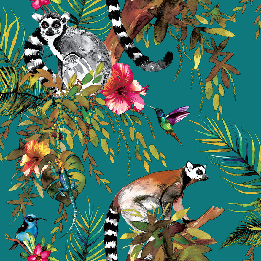 Lemur Wallpaper by Holden Decor