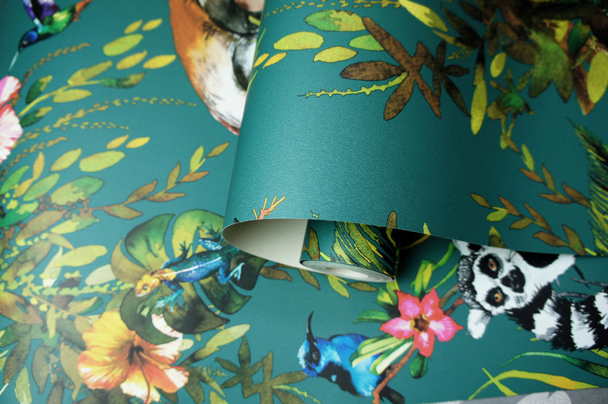 Lemur Wallpaper by Holden Decor