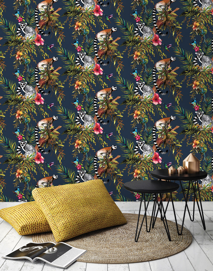 Lemur Wallpaper by Holden Decor