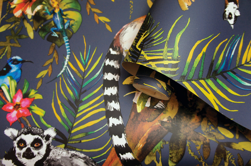 Lemur Wallpaper by Holden Decor