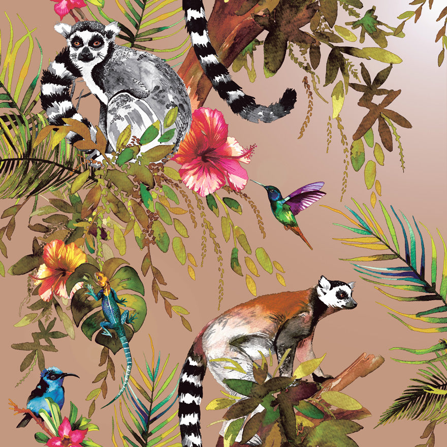 Lemur Wallpaper by Holden Decor