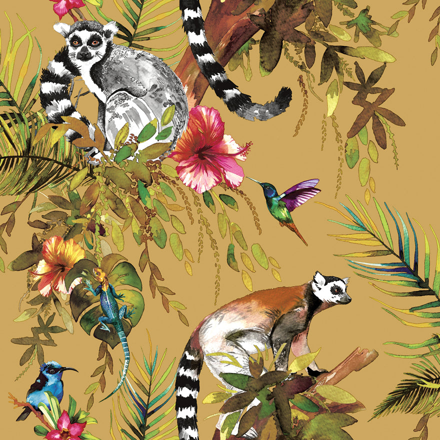 Lemur Wallpaper by Holden Decor