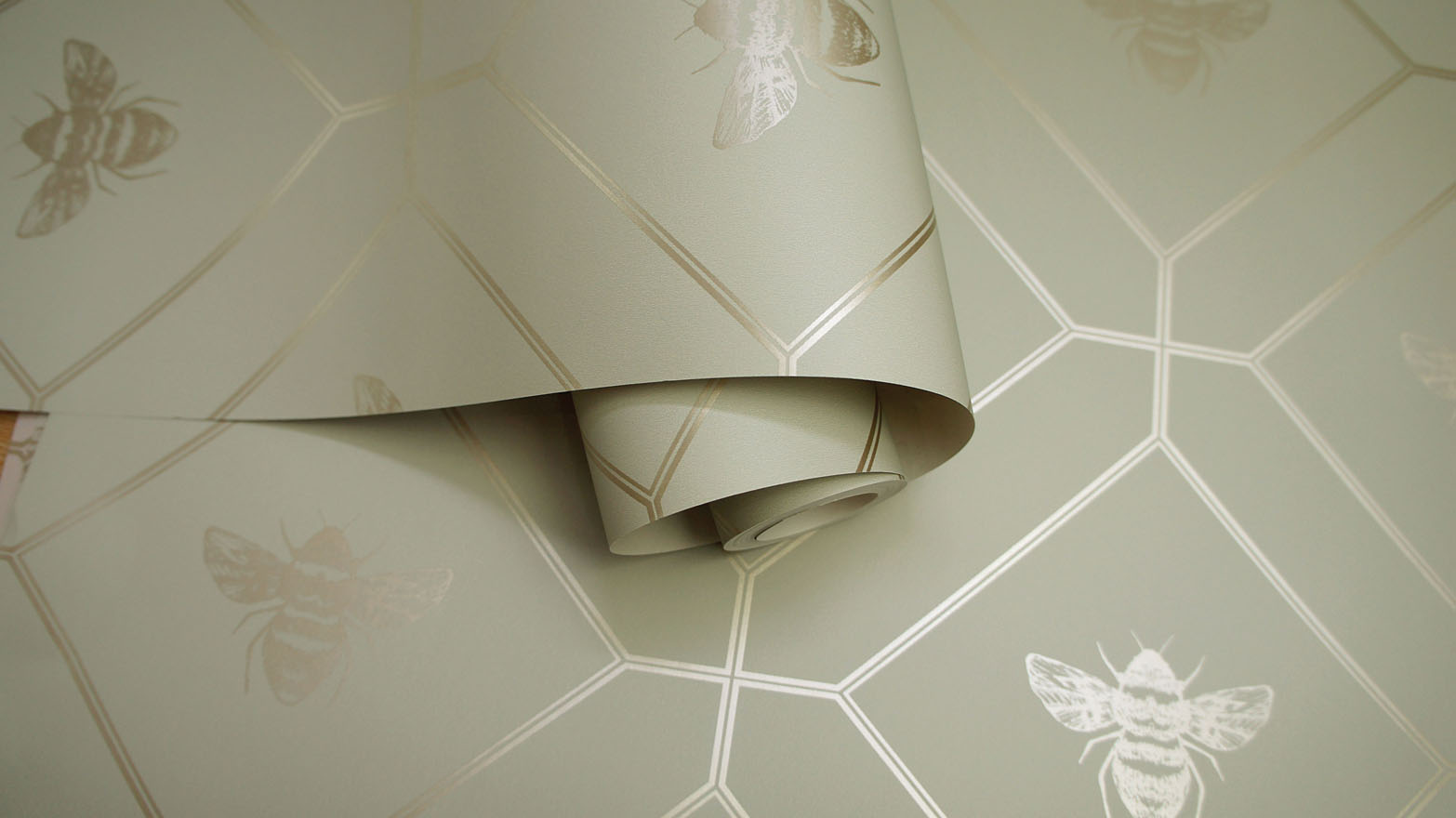 Honeycomb Bee Wallpaper by Holden Decor