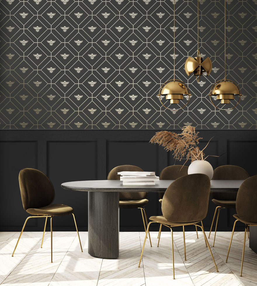 Honeycomb Bee Wallpaper by Holden Decor