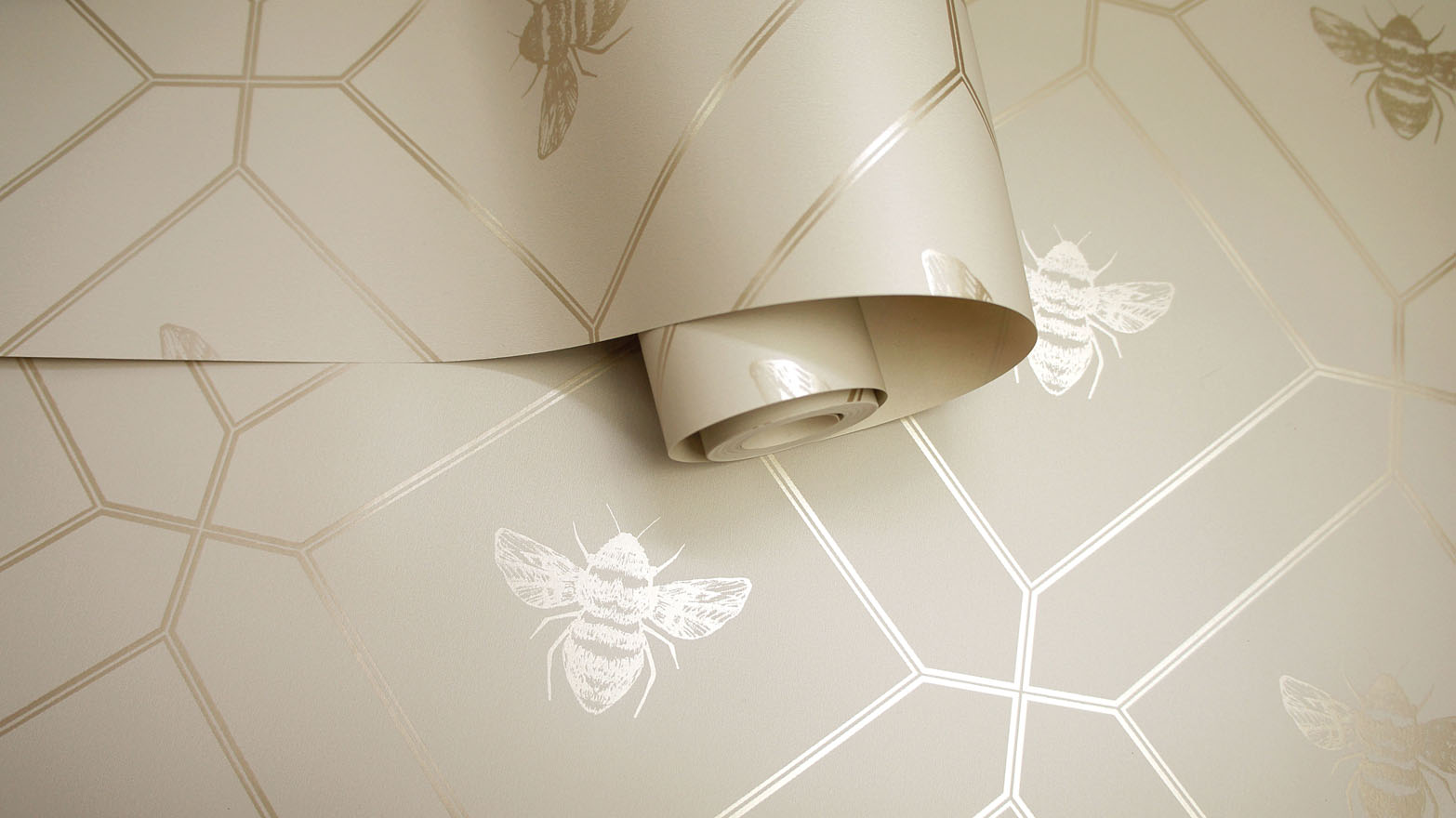 Honeycomb Bee Wallpaper by Holden Decor