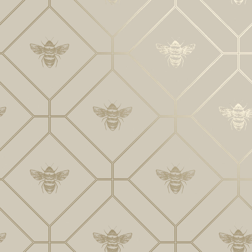 Honeycomb Bee Wallpaper by Holden Decor