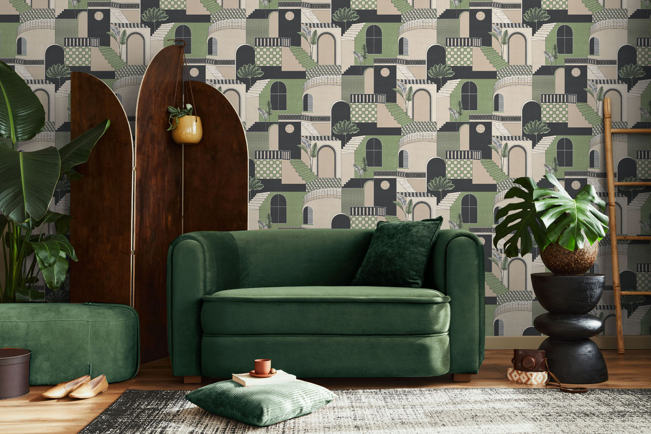 Medina Wallpaper by Holden Decor
