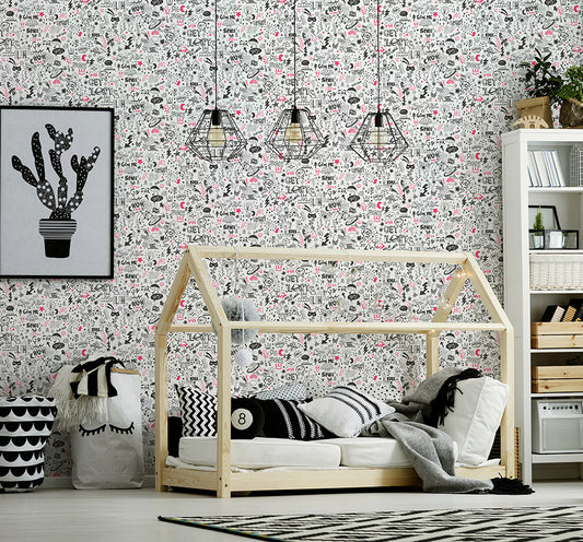 Doodle Wallpaper by Holden Decor