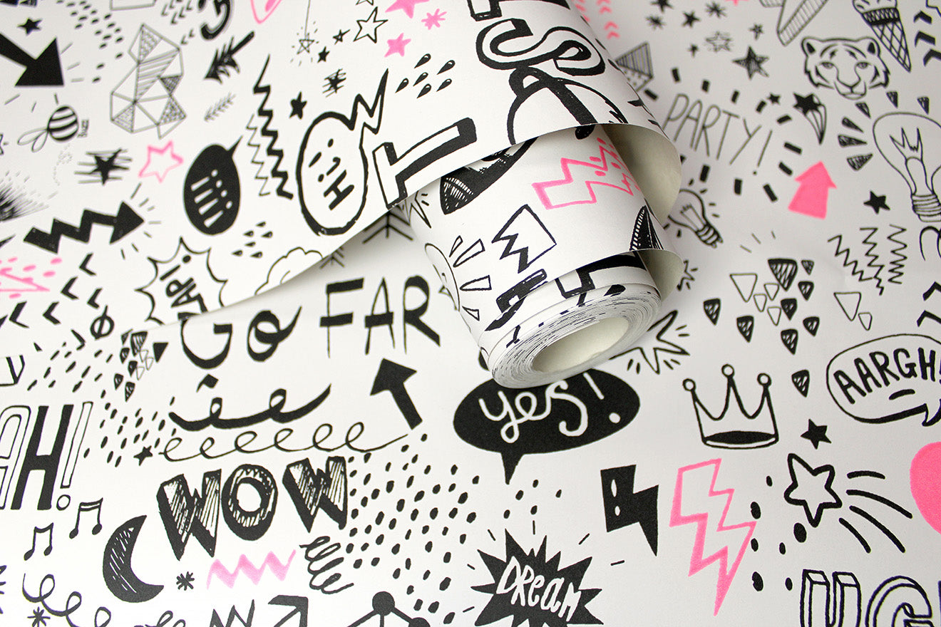 Doodle Wallpaper by Holden Decor