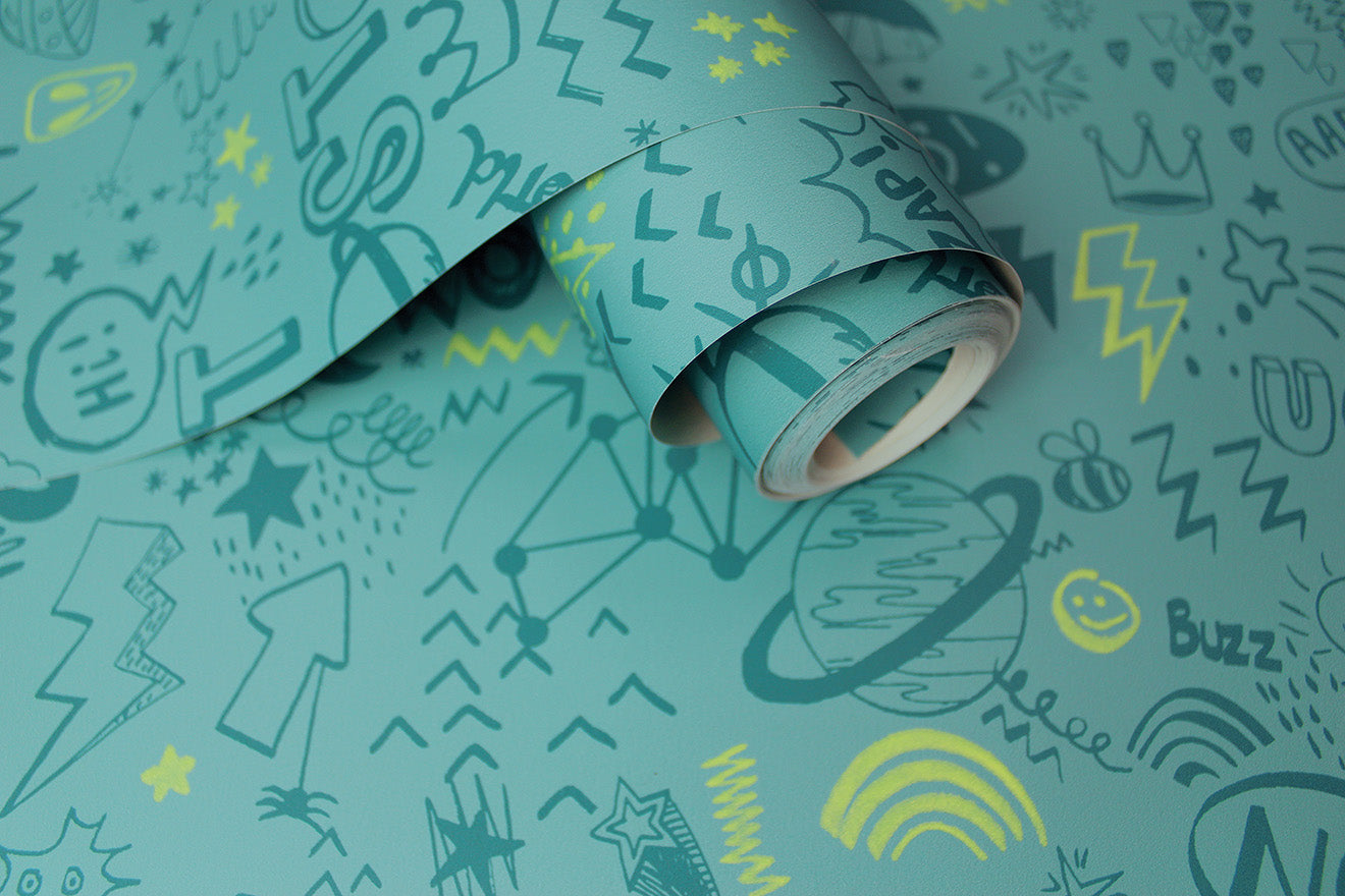 Doodle Wallpaper by Holden Decor