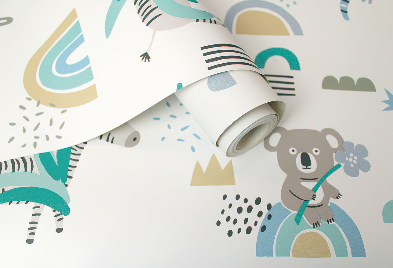 Abstract Animals Wallpaper by Holden Decor