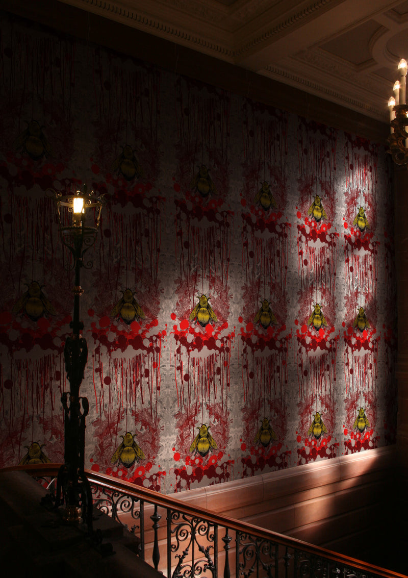 Bloody Empire Abstract Art Wallpaper by Timorous Beasties