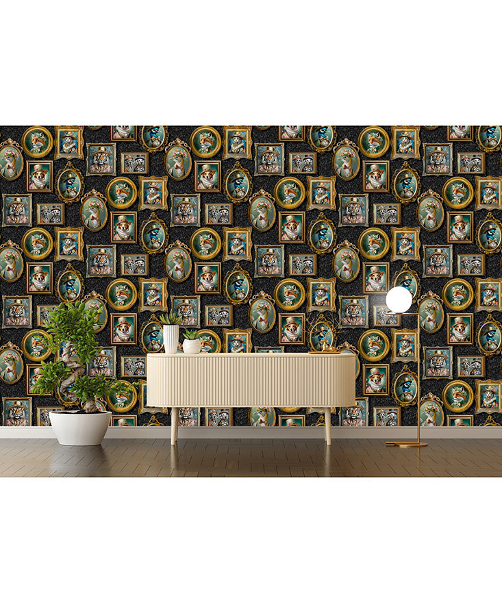 Regal Beasts Wallpaper by Holden Decor