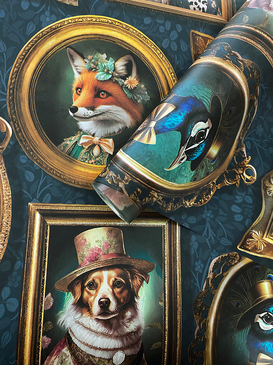 Regal Beasts Wallpaper by Holden Decor