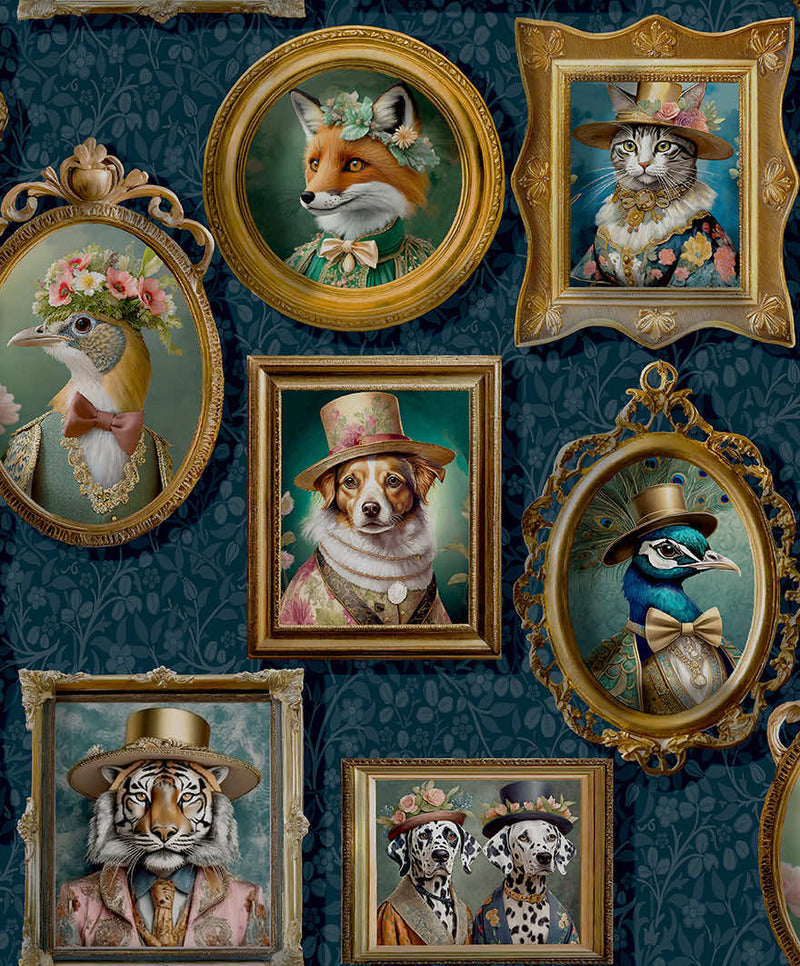 Regal Beasts Wallpaper by Holden Decor