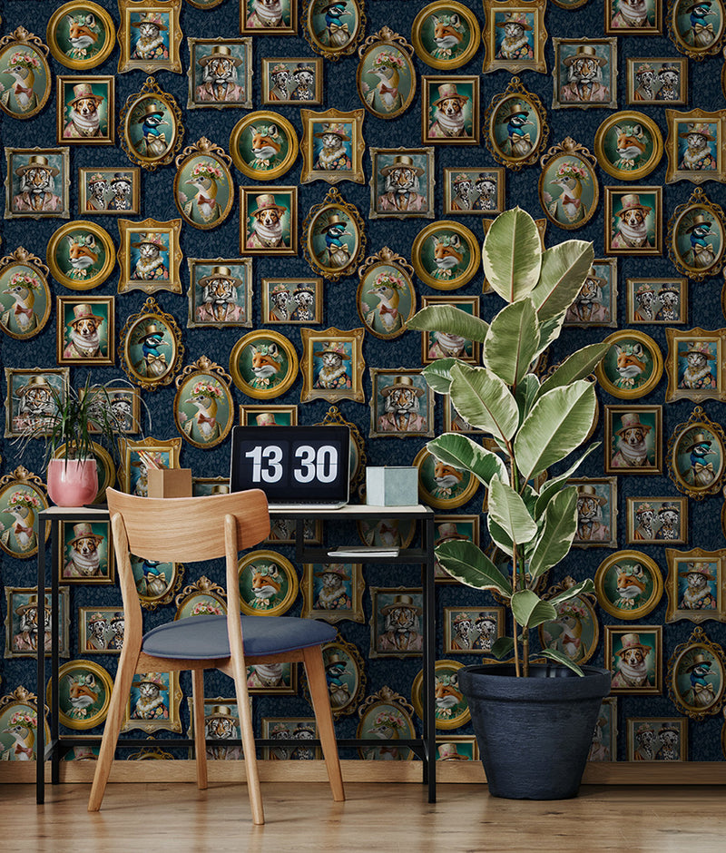 Regal Beasts Wallpaper by Holden Decor