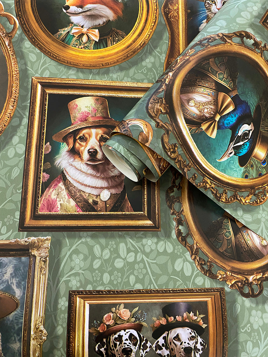 Regal Beasts Wallpaper by Holden Decor