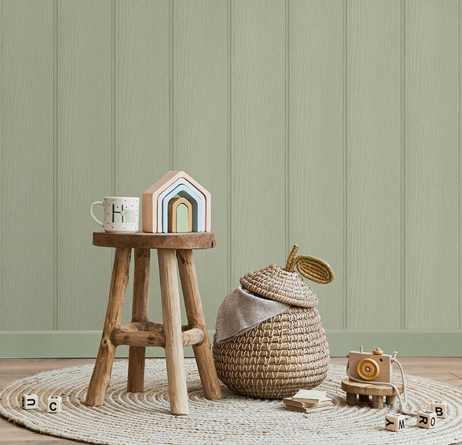 Tongue & Groove Wallpaper by Holden Decor