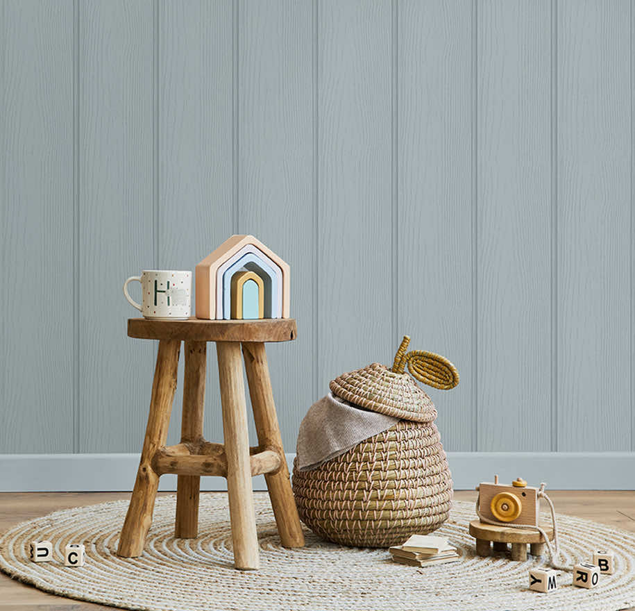 Tongue & Groove Wallpaper by Holden Decor