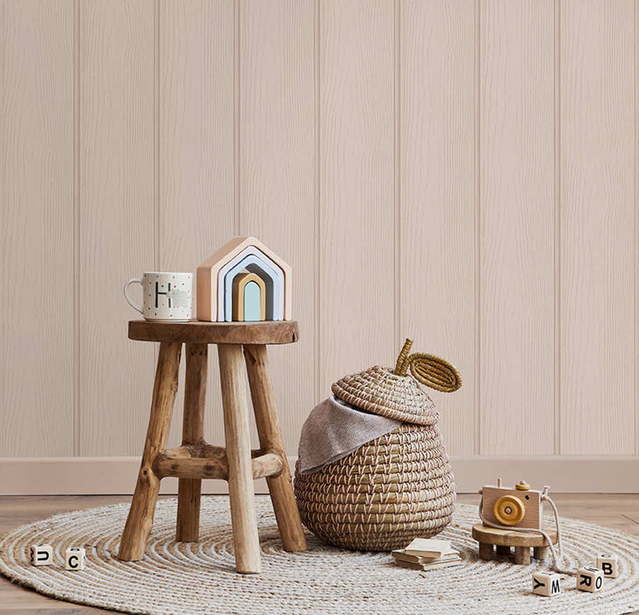 Tongue & Groove Wallpaper by Holden Decor