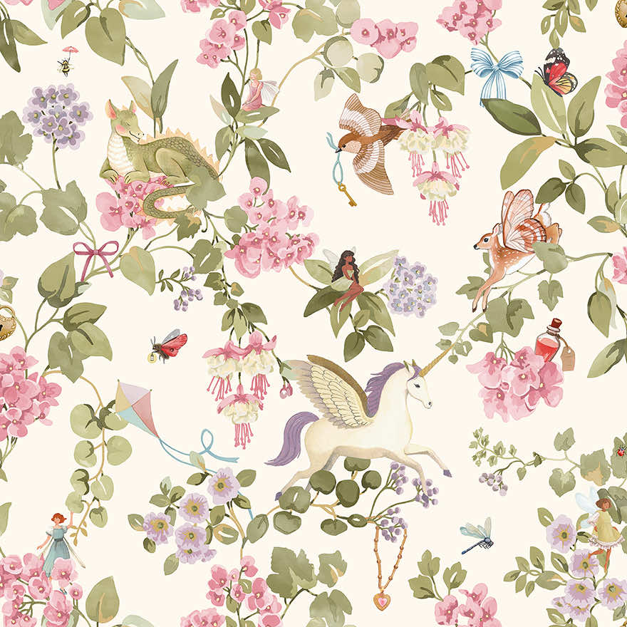 Away With the Fairies Wallpaper by Holden Décor