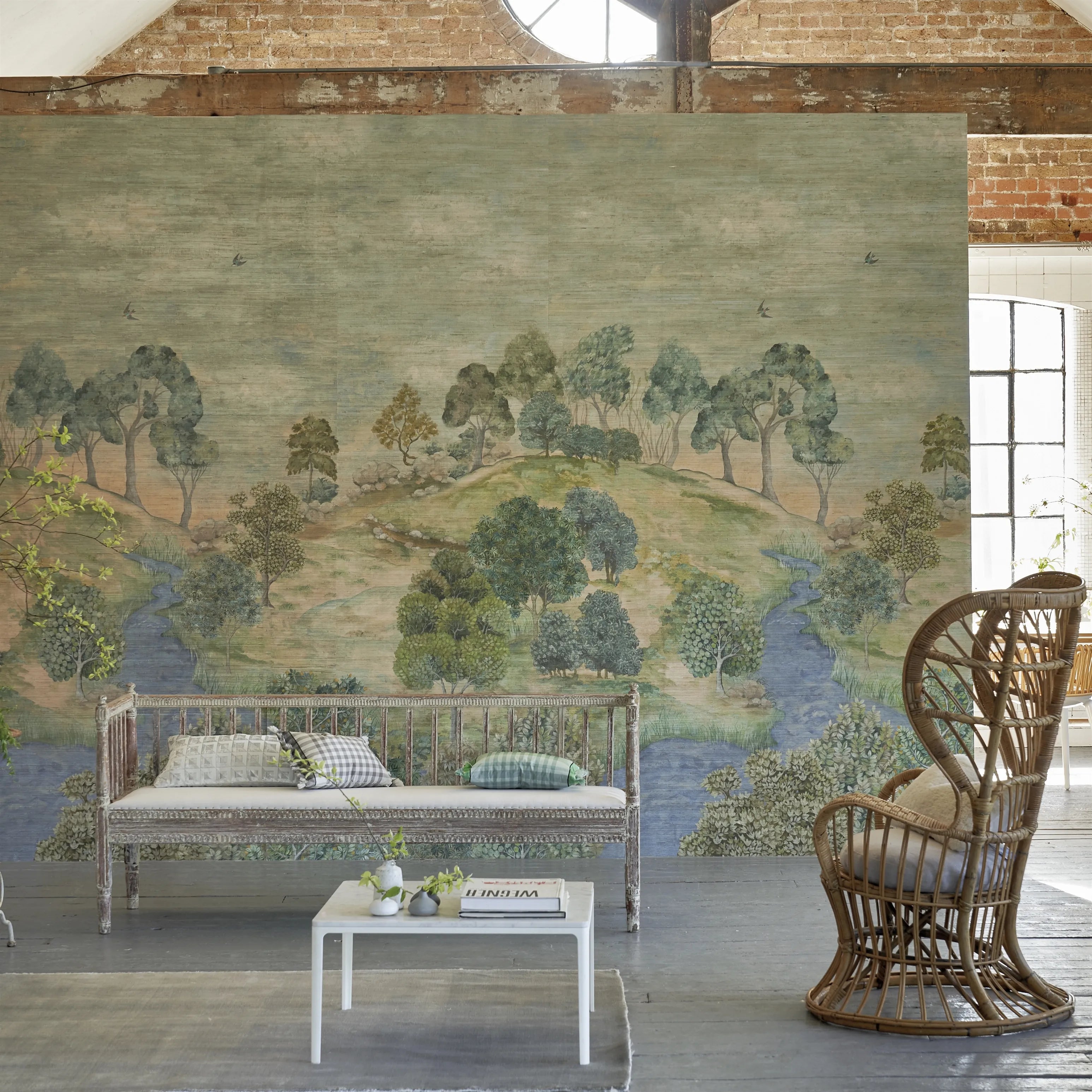 Bandipur Grasscloth Wallpaper by Designers Guild