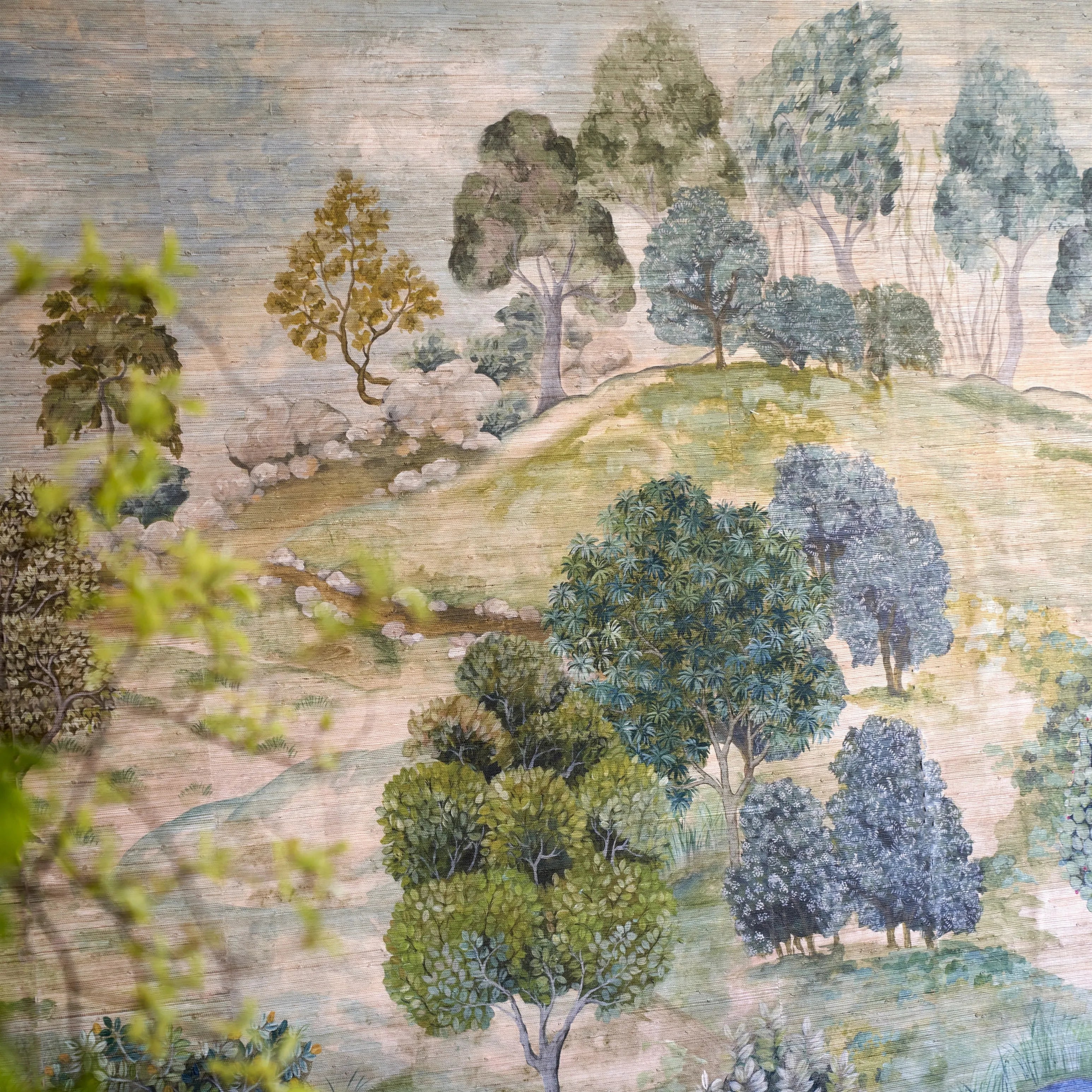 Bandipur Grasscloth Wallpaper by Designers Guild