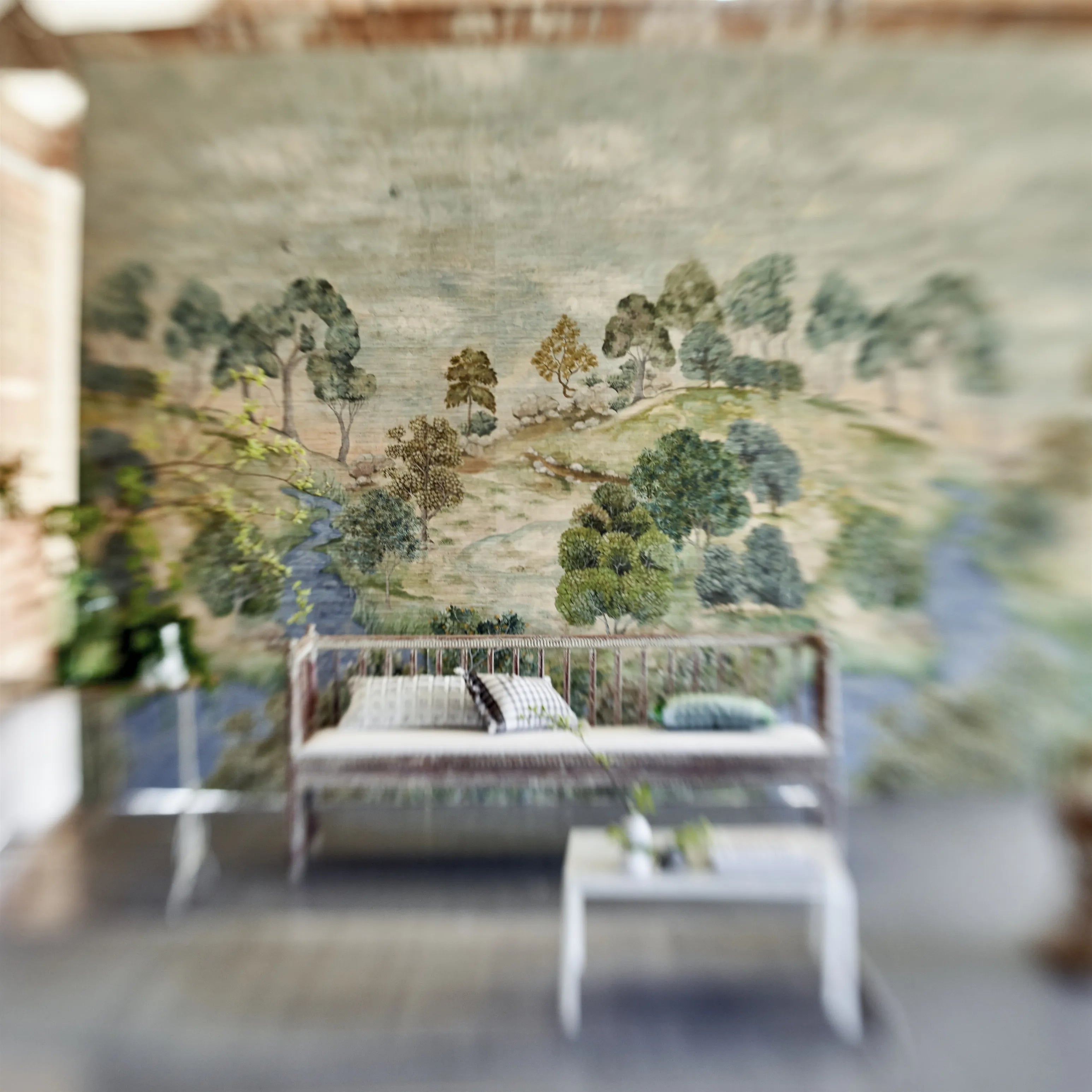 Bandipur Grasscloth Wallpaper by Designers Guild