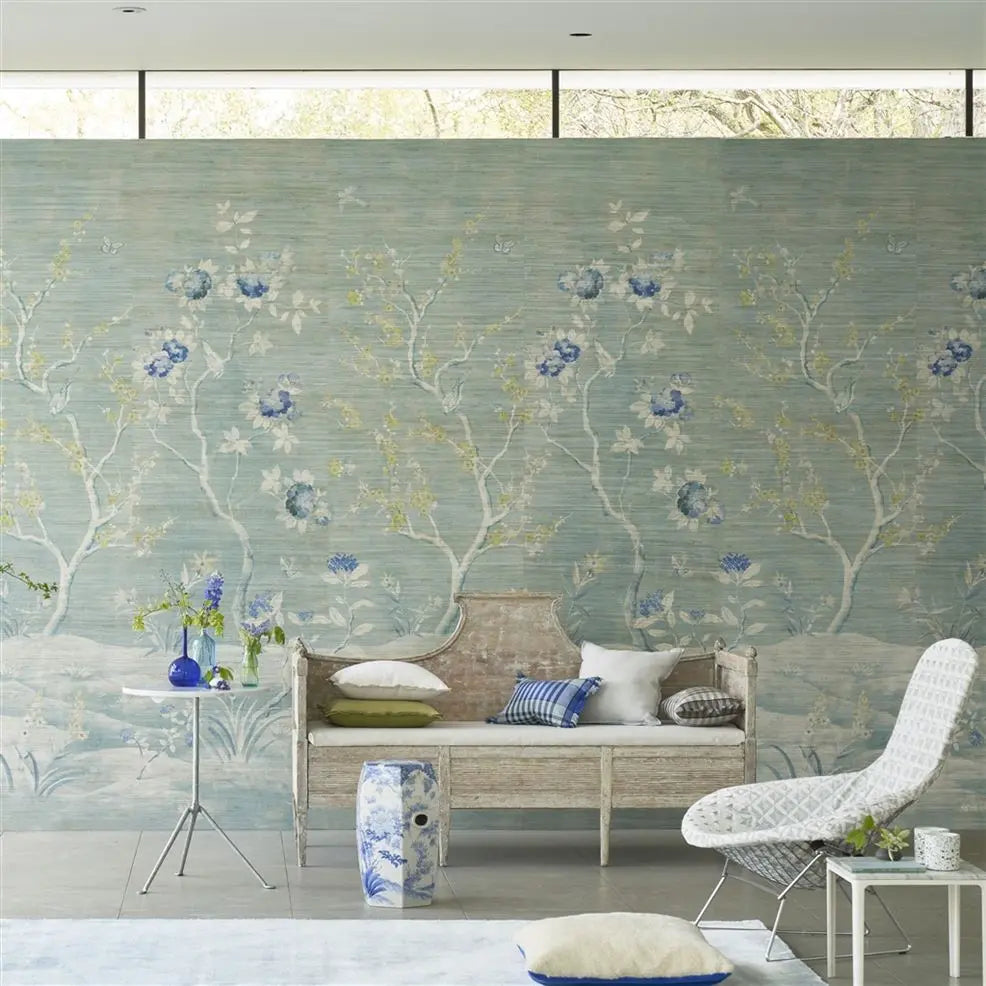 Manohari Grasscloth Wallpaper by Designers Guild