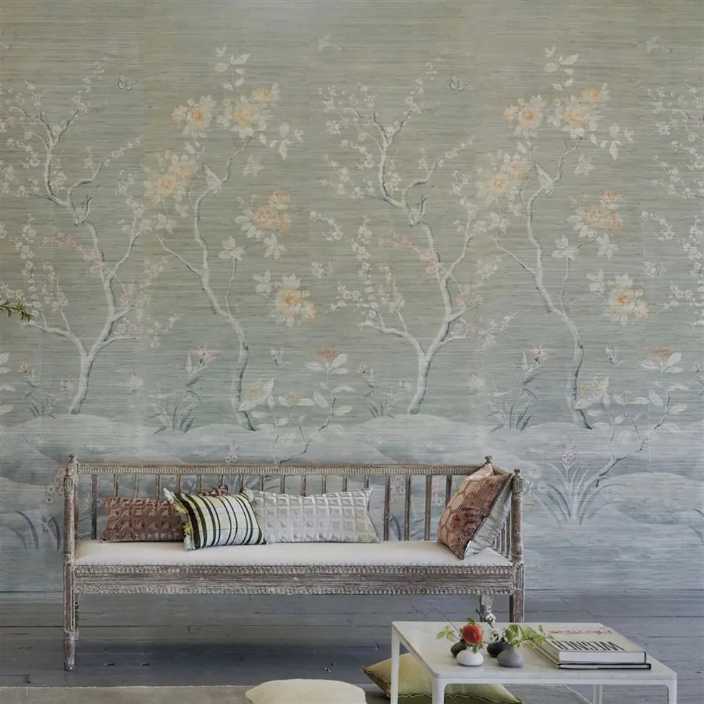 Manohari Grasscloth Wallpaper by Designers Guild