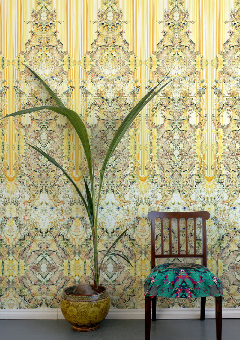 Marble Damask Wallpaper by Timorous Beasties