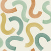 Teal Ochre & Orange
