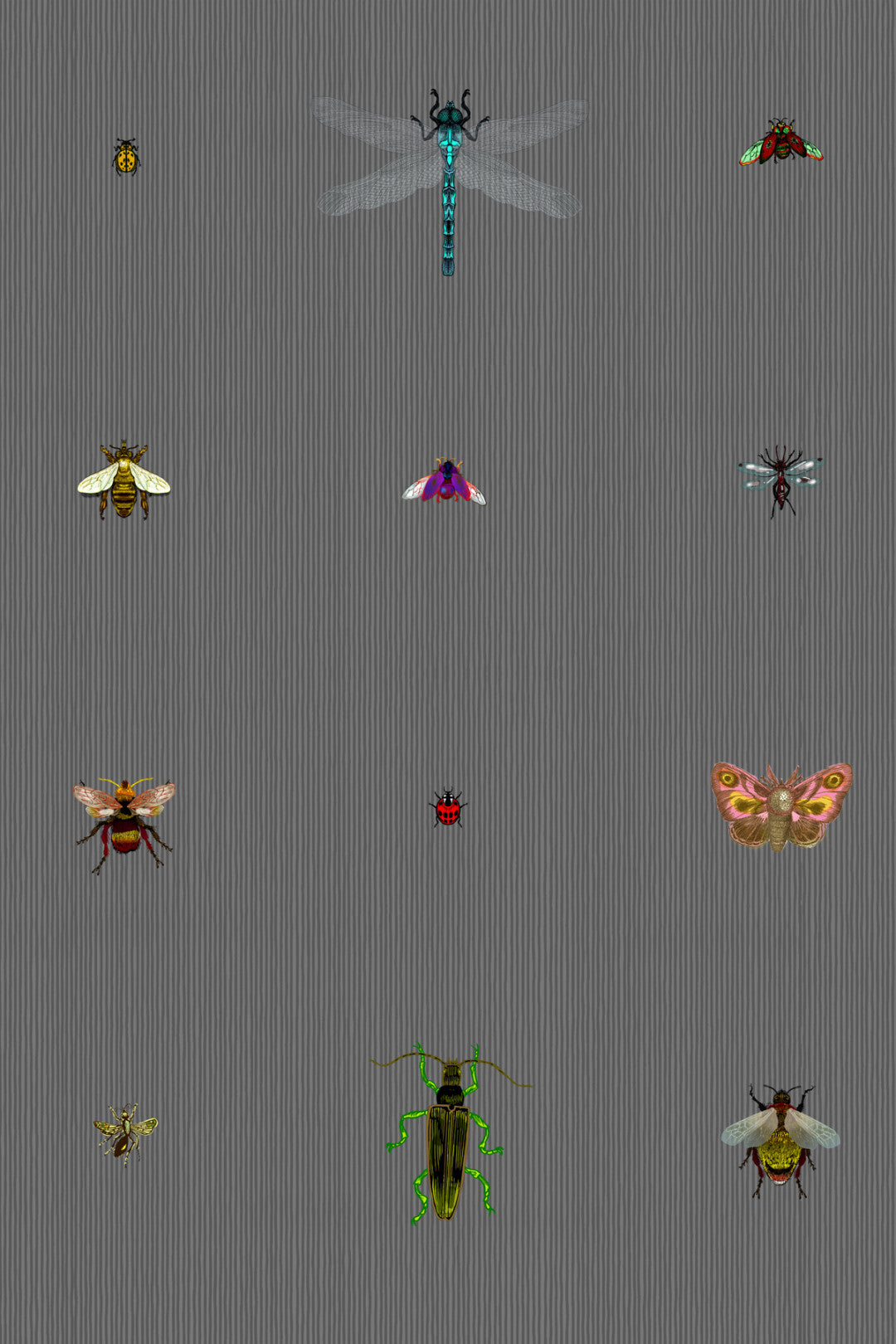 Insect Grid Wallpaper