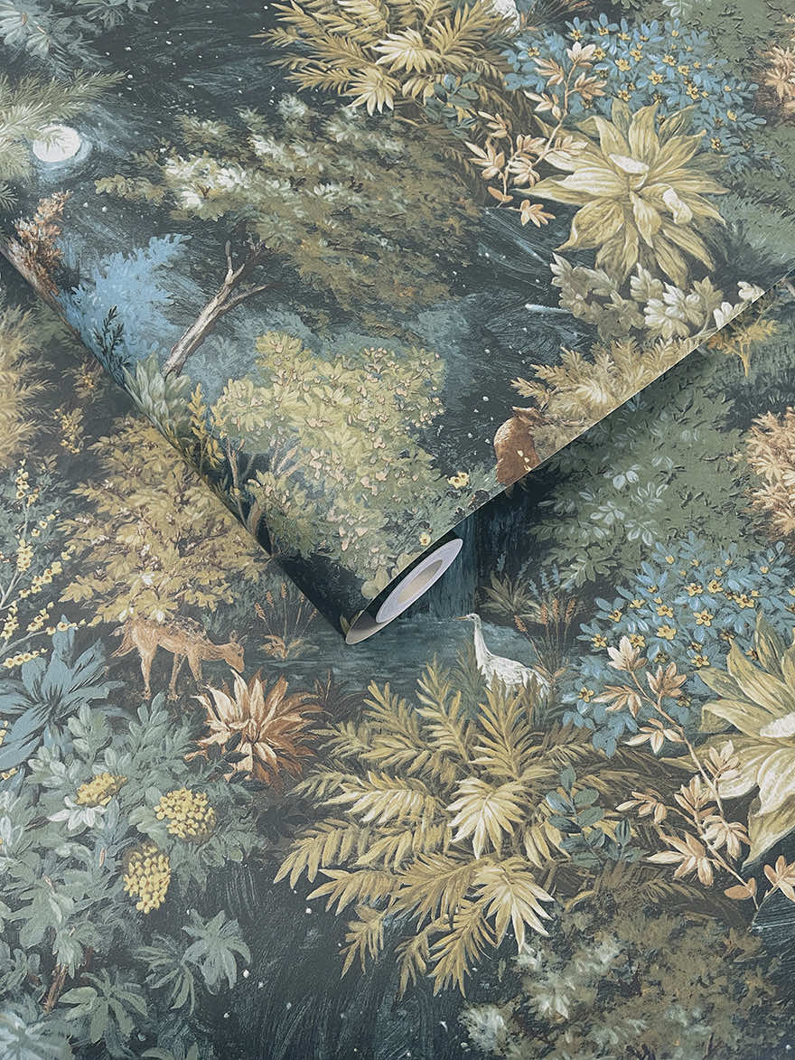 Midnight Woods Wallpaper by Holden Decor