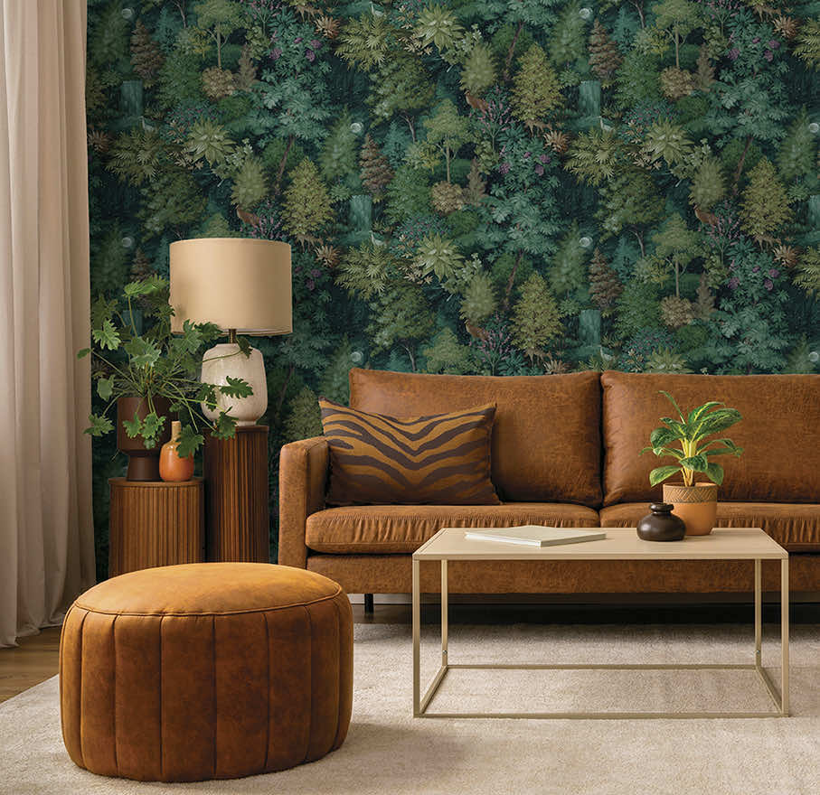 Midnight Woods Wallpaper by Holden Decor