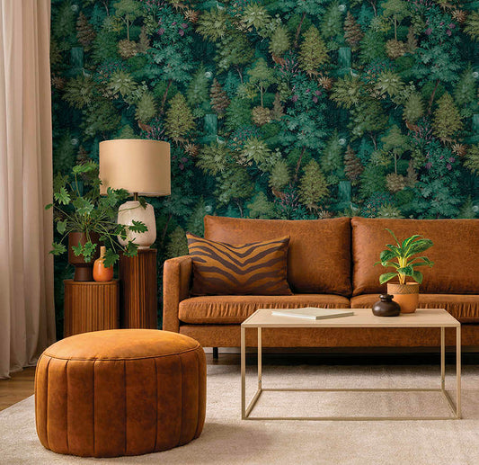 Midnight Woods Wallpaper by Holden Decor
