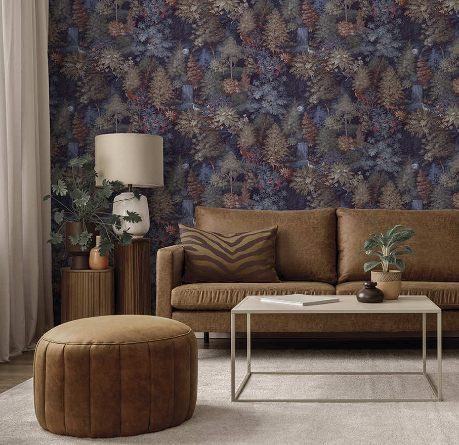 Midnight Woods Wallpaper by Holden Decor