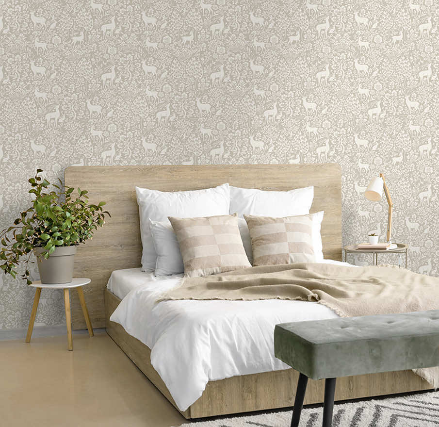 Deer Woods Wallpaper by Holden Decor