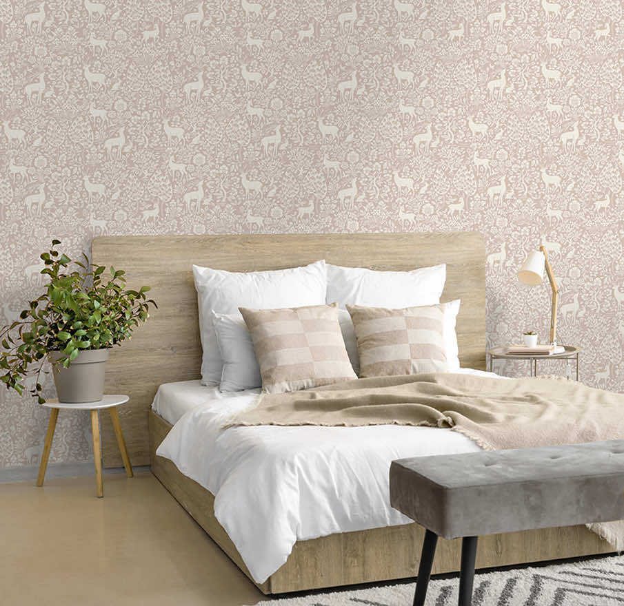 Deer Woods Wallpaper by Holden Decor