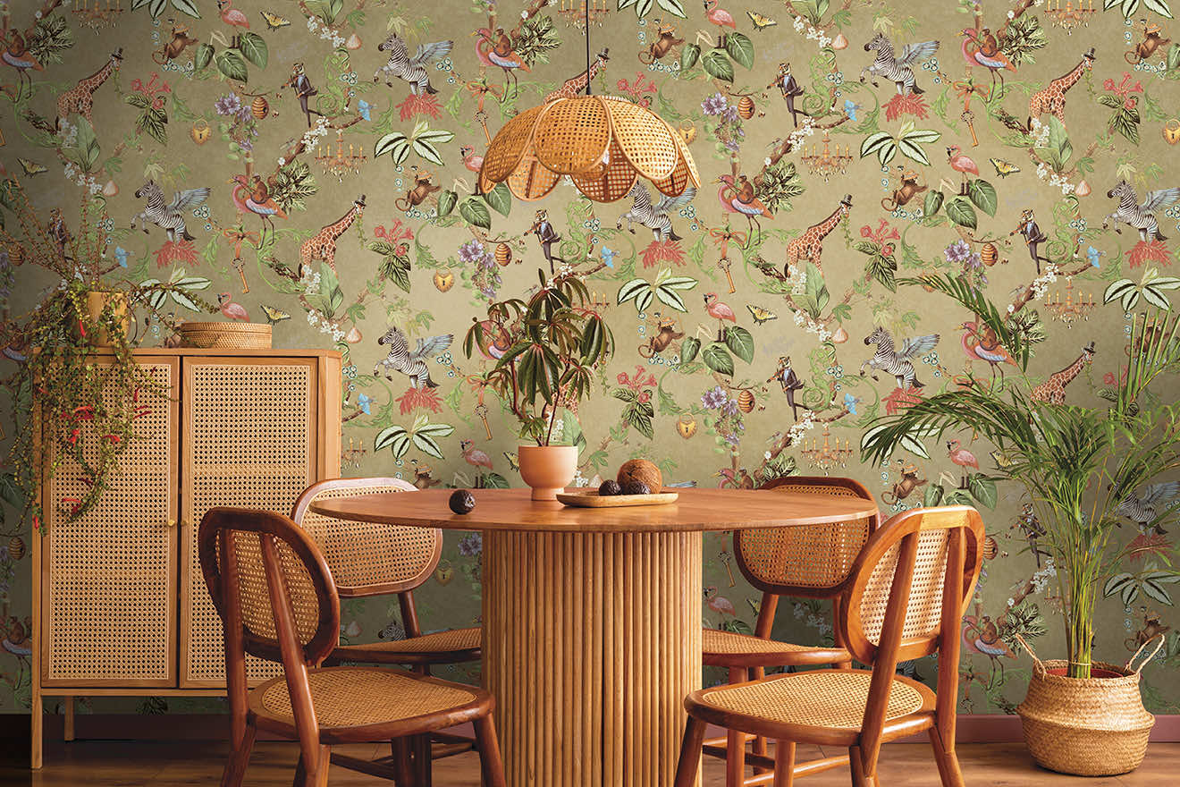 Safari Symphony Wallpaper by Holden Decor