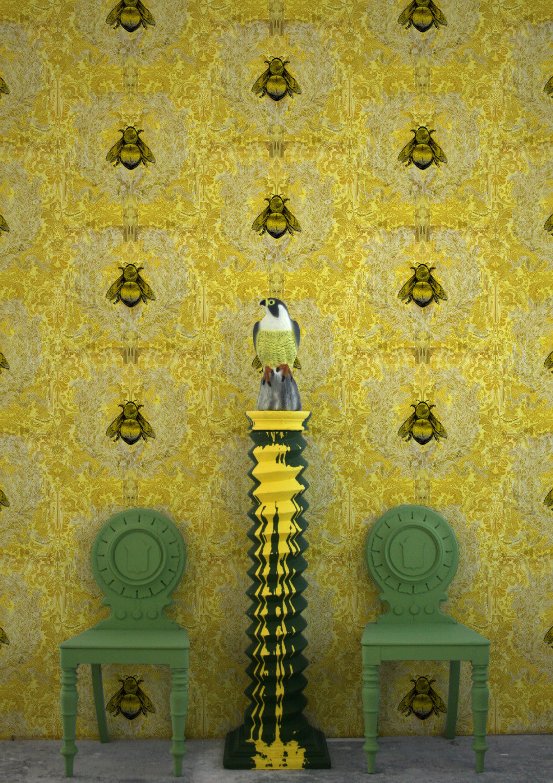 Imperial Apiary Wallpaper by Timorous Beasties