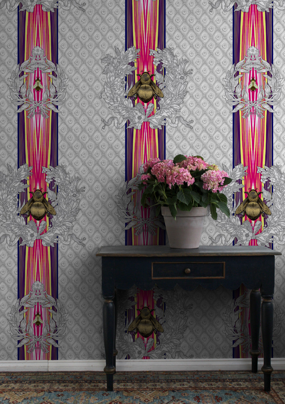 Civic Bee Wallpaper by Timorous Beasties